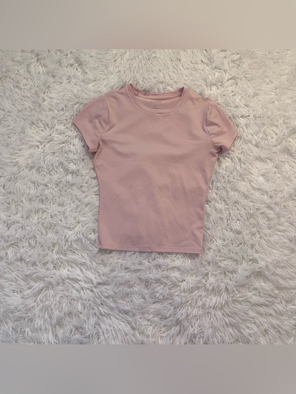 hollister pink top xs
